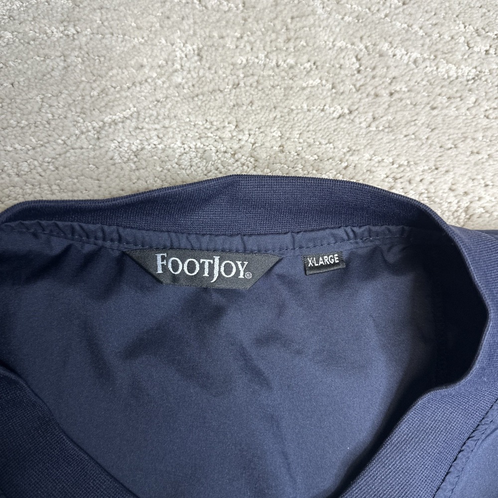 Men's Footjoy XL‎ Long Sleeve Pullover Windbreaker Golf Lightweight - Picture 2 of 5